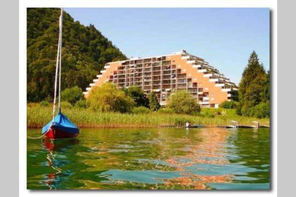 Seewohnung Ossiachersee Atemberaubendes Panorama 菲拉赫 外观 照片